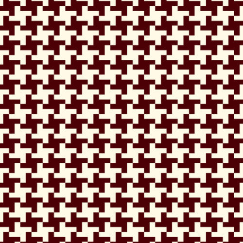 Tappeto classico - HOUNDSTOOTH  - STEVENS AND GRAHAM - con motivi geometrici / in lana / rettangolare