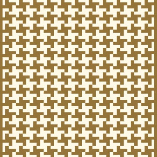 Tappeto classico - HOUNDSTOOTH  - STEVENS AND GRAHAM - con motivi geometrici / in lana / rettangolare