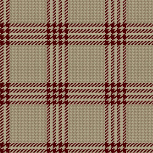 Tappeto classico - TWEED  - STEVENS AND GRAHAM - a quadretti / in lana / rettangolare