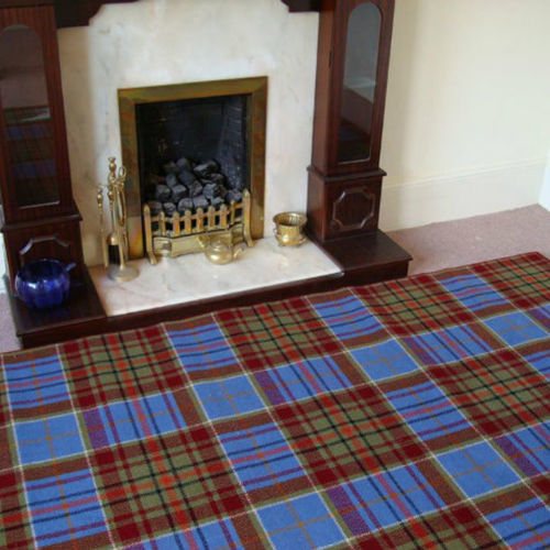 Tappeto classico - ADAM TARTAN - STEVENS AND GRAHAM - a quadretti / in nylon / in lana