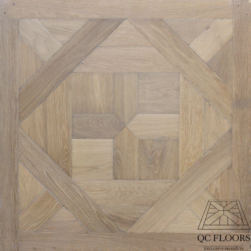 Parquet massello - AREMBERG-PALLADIO - QC FLOORS - in rovere / patinato / da incollare
