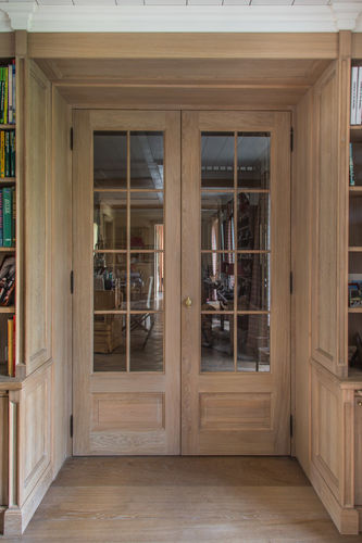Porta da interno - QC FLOORS - in legno / battente / contemporanea