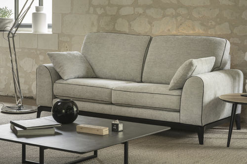 Divano Art Deco - FIDJI - RALPH M. - in tessuto / con cuscino rimovibile / con braccioli