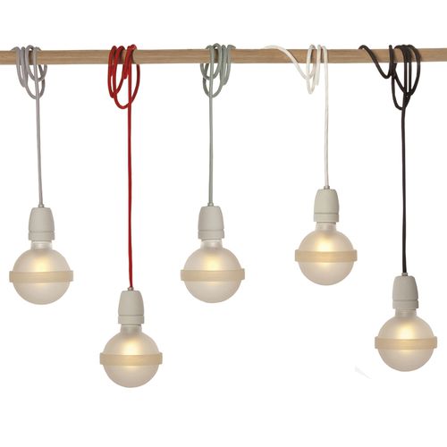 Lampada a sospensione - LAYINGLAMP - RAUMGESTALT - in porcellana / in silicone / contemporanea