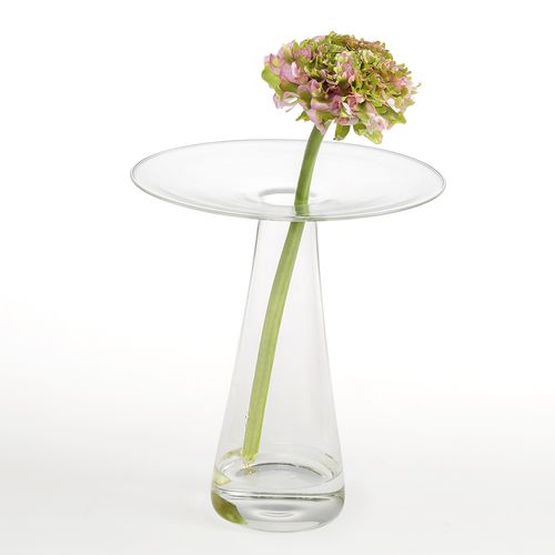 Vaso contemporaneo - TRIO - RAUMGESTALT - in vetro borosilicato / fatto a mano