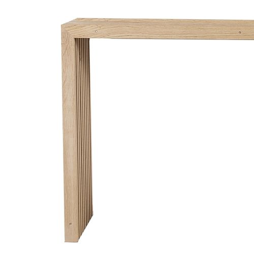 Consolle contemporanea - HT7K - RAUMGESTALT - in rovere / con supporto in quercia / rettangolare