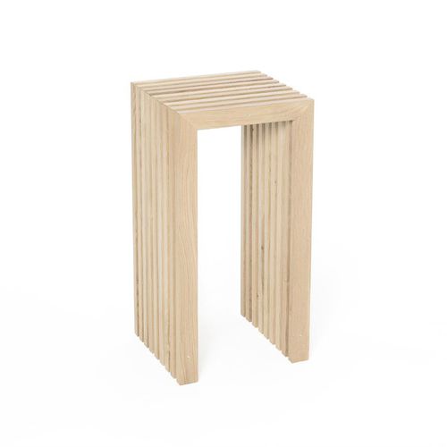 Sgabello da bar contemporaneo - XX_HT4 - RAUMGESTALT - in rovere
