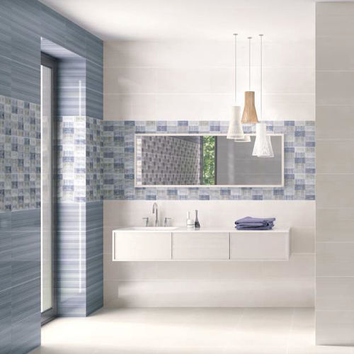 Piastrella in porcellana - NEVICA - ALAPLANA - lucida / da interno / da bagno