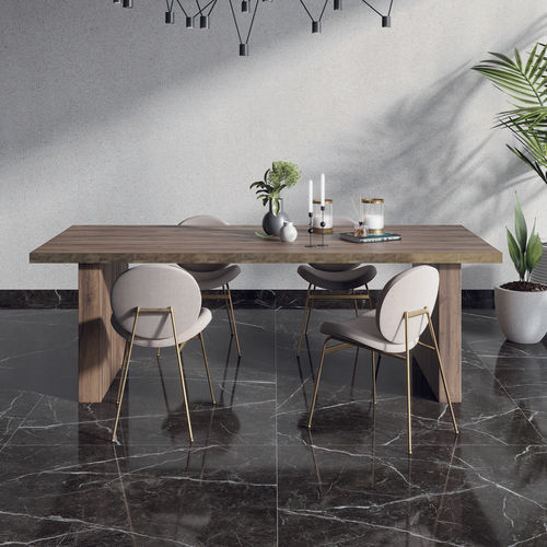 Piastrella in ceramica smaltata - MARKINA GOLD - ALAPLANA - levigata / lucida / da interno