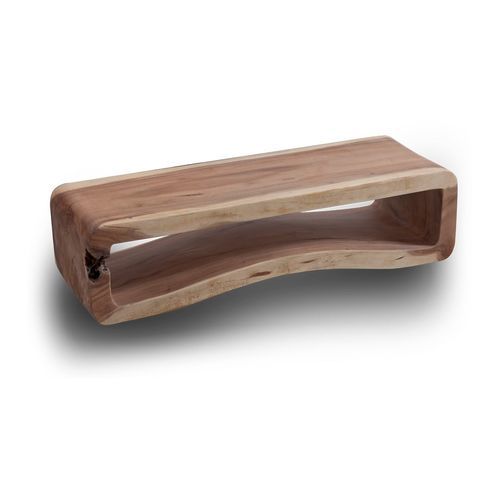 Panca contemporanea - Otto - CIPI' - in legno esotico / in legno lucido / senza schienale