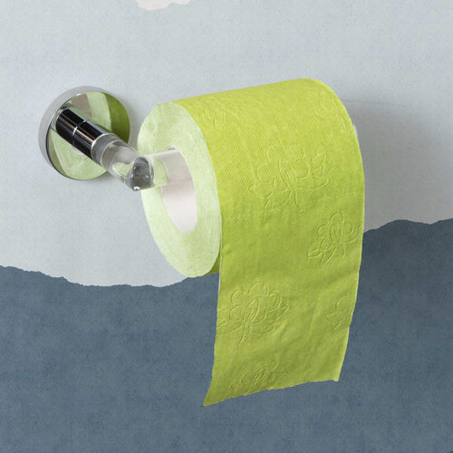 Portarotolo da parete - Ghost  - CIPI' - in metallo cromato / in Plexiglas® / per uso residenziale
