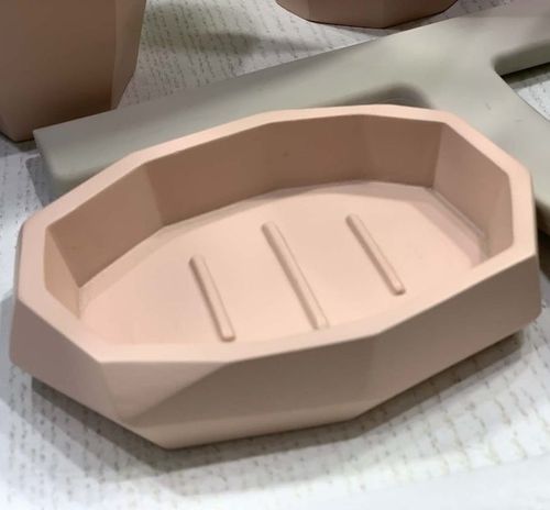 Portasapone in bambù - CP907 SB - CIPI' - da appoggio / in Solid Surface / per stanza da bagno