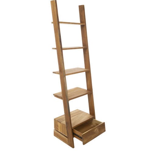 Scala portasalviette - Comoda - CIPI' - autoportante / in teak / in materiale di recupero