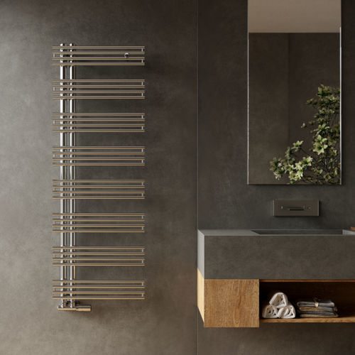 Scaldasalviette ad acqua calda - KELLY 18 - CORDIVARI DESIGN - 0...500 w / 501 w...750 w / contemporaneo