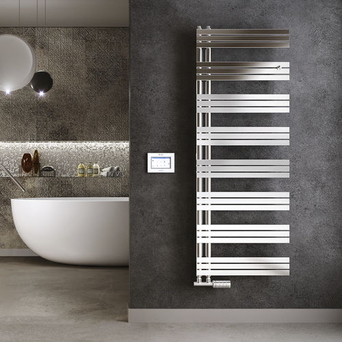 Scaldasalviette ad acqua calda - CELINE - CORDIVARI DESIGN - 0...500 w / 501 w...750 w / contemporaneo