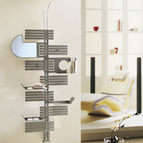 Scaldasalviette ad acqua calda - BABYLA - CORDIVARI DESIGN - 0...500 w / contemporaneo / in acciaio inox