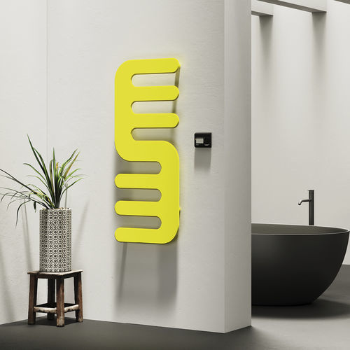 Scaldasalviette elettrico - HAND - CORDIVARI DESIGN - 500 w / contemporaneo / in acciaio al carbonio