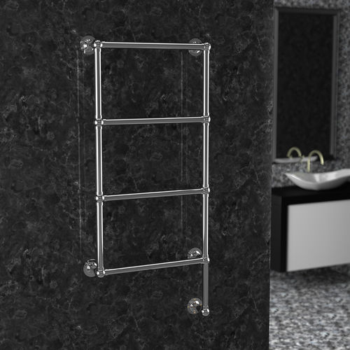 Scaldasalviette elettrico - RETRÒ II - CORDIVARI DESIGN - in stile / in metallo / argentato