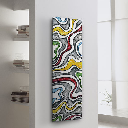 Radiatore ad acqua calda - FRAME PICTURE GRAPHIC - CORDIVARI DESIGN - 0...500 w / contemporaneo / in metallo