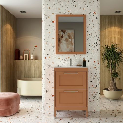 Mobile lavabo da appoggio - TOSCANA - COYCAMA - in MDF / contemporaneo / senza ante
