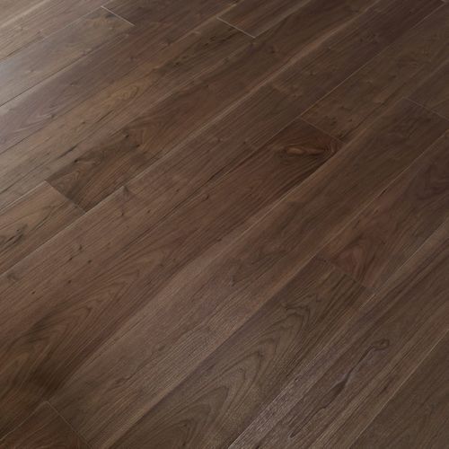 Parquet multistrato - CA' SELVA - FOGLIE D'ORO BY LATIFOGLIA - in noce americano / ponte di barca / verniciato