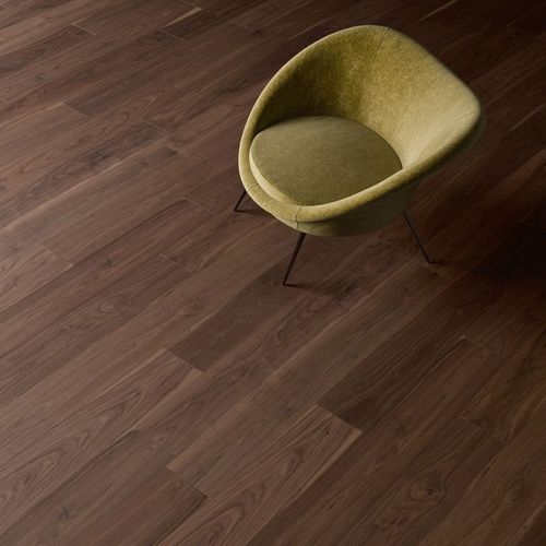 Parquet multistrato - CA' BOLLANI - FOGLIE D'ORO BY LATIFOGLIA - in noce americano / ponte di barca / verniciato