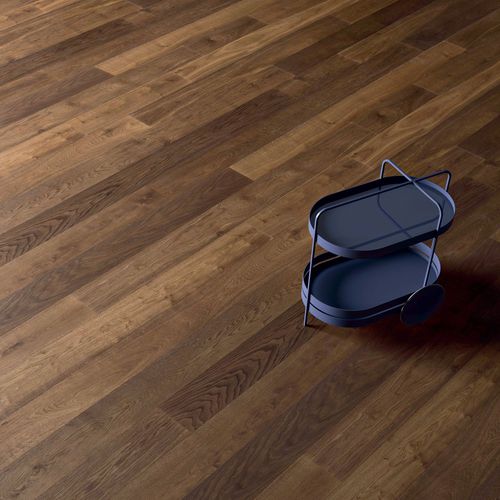 Parquet multistrato - CA' FINI - FOGLIE D'ORO BY LATIFOGLIA - in rovere / ponte di barca / verniciato