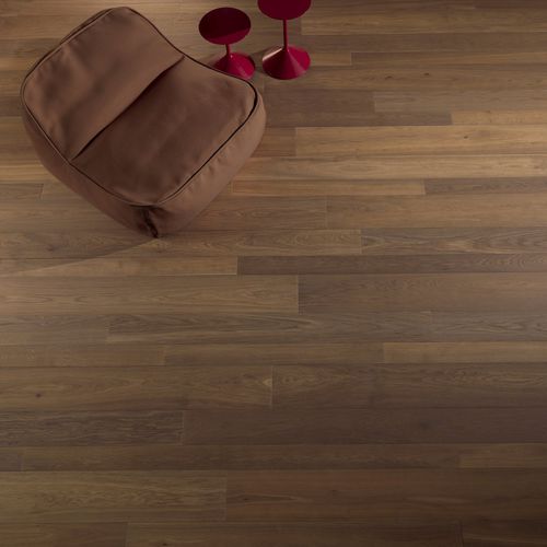 Parquet multistrato - CA' MAGNO - FOGLIE D'ORO BY LATIFOGLIA - in rovere / ponte di barca / verniciato