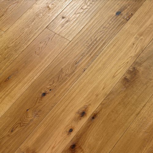 Parquet multistrato - CA' MURA - FOGLIE D'ORO BY LATIFOGLIA - in rovere / ponte di barca / verniciato