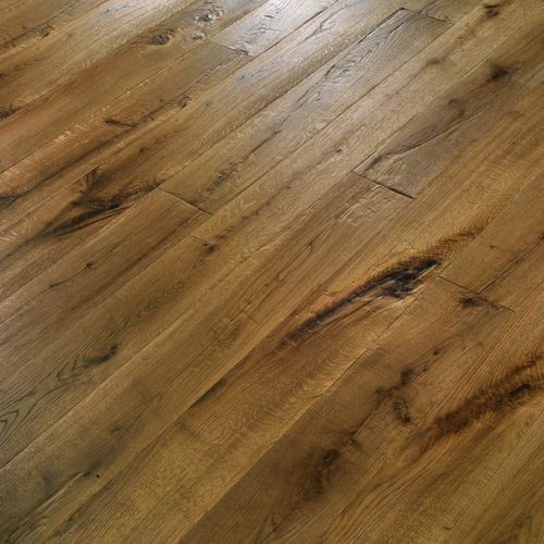 Parquet multistrato - CA' MURA - FOGLIE D'ORO BY LATIFOGLIA - in rovere / ponte di barca / verniciato