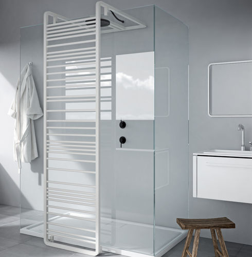 Scaldasalviette ad acqua calda - PANTAREI DOCCIA - GRAZIANO RADIATORS - 501 w...750 w / contemporaneo / in acciaio inossidabile
