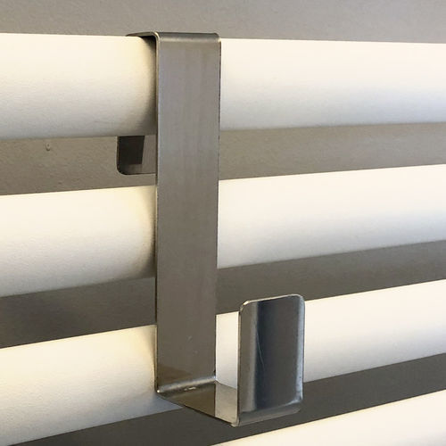 Appendiabiti da parete contemporaneo - SIDE - GRAZIANO RADIATORS - in cromo / individuale / da bagno