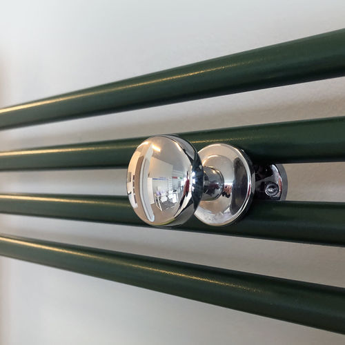 Appendiabiti da parete contemporaneo - CIRCLE - GRAZIANO RADIATORS - in cromo / individuale / da bagno