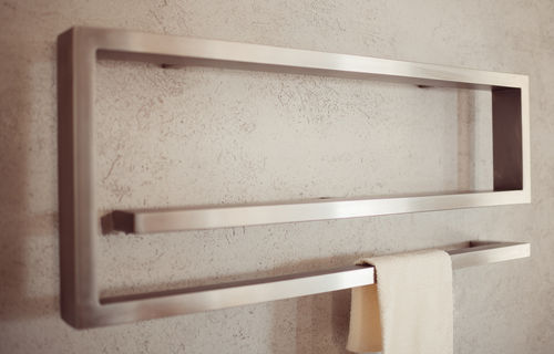 Scaldasalviette ad acqua calda - EOS - GRAZIANO RADIATORS - 0...500 w / contemporaneo / in acciaio inossidabile