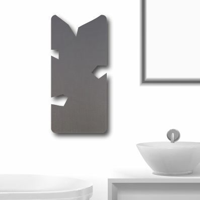 Scaldasalviette elettrico - H TAB 101 - HOM - 0...500 w / contemporaneo / in metallo