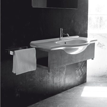 Lavabo da incasso - CONSOLE VENEZIA - KI & KO - in ceramica / contemporaneo