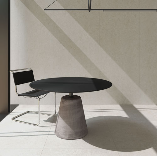 Piastrella in gres porcellanato - BERA&BEREN - LIVING CERAMICS - in pietra calcarea / opaca / finitura naturale