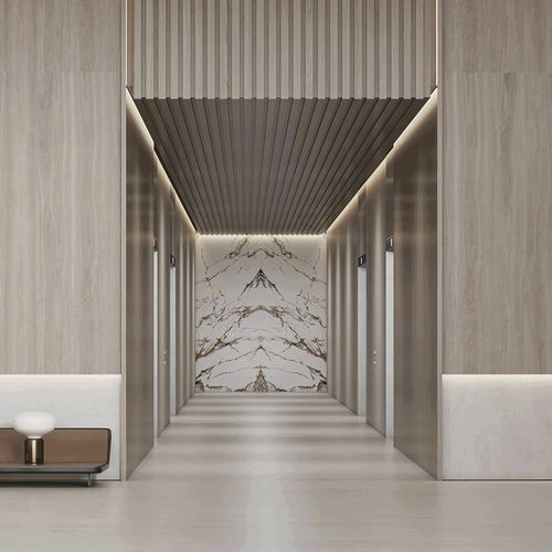 Rivestimento murale per interni - LIGHT WALNUT  - NABEL GROUP - in gres porcellanato / vellutato / aspetto legno
