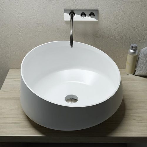 Lavabo da appoggio - MARECHIARO - RELAX DESIGN - in Solid Surface / rotondo / contemporaneo
