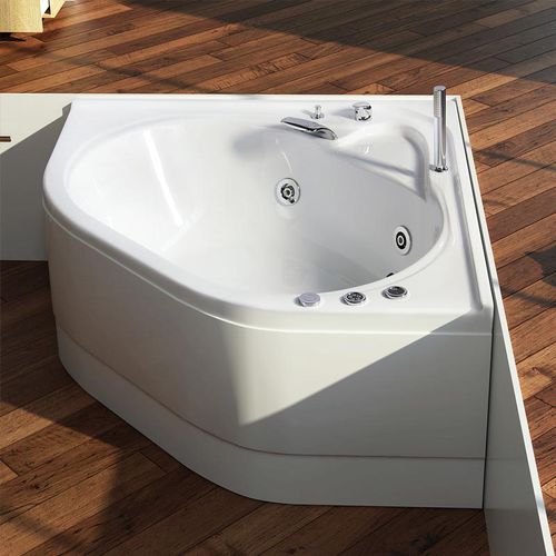 Vasca da bagno d'angolo - CAMELIA - RELAX DESIGN - da appoggio / in acrilico / idromassaggio