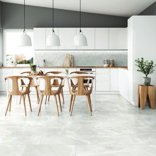 Piastrella in gres porcellanato - SALT  - SINTESI - semibrillante / da interno / da bagno