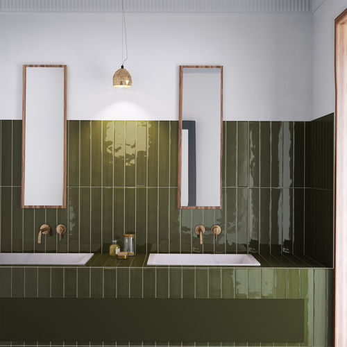 Piastrella in porcellana - PITTURE - STUDIO ONE - lucida / da interno / da bagno