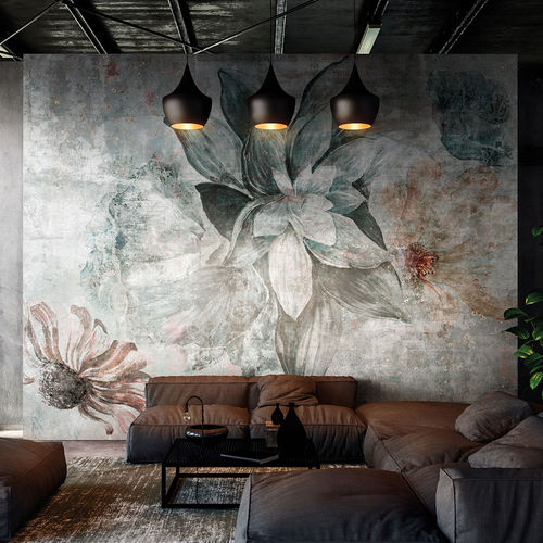 Carta da parati contemporanea - AVALON - Tecnografica Italian Wallcoverings - in fibra di cellulosa / floreale / con motivi naturali