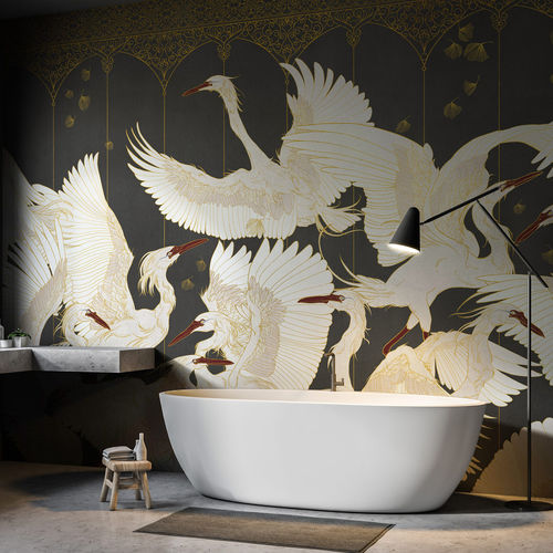 Carta da parati contemporanea - LA DANSE - Tecnografica Italian Wallcoverings - in fibra di cellulosa / in tessuto non tessuto / in fibra di vetro
