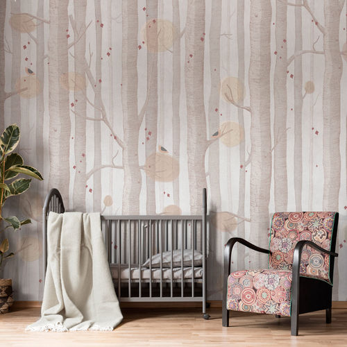 Carta da parati contemporanea - LULLABY - Tecnografica Italian Wallcoverings - in fibra di cellulosa / in tessuto non tessuto / in fibra di vetro
