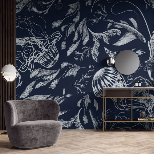Carta da parati contemporanea - SEALIFE - Tecnografica Italian Wallcoverings - in fibra di cellulosa / in tessuto non tessuto / in fibra di vetro