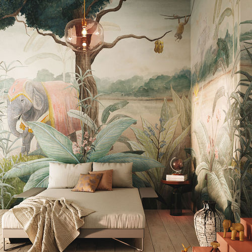 Carta da parati contemporanea - KIPLING - Tecnografica Italian Wallcoverings - in fibra di cellulosa / in tessuto non tessuto / in fibra di vetro