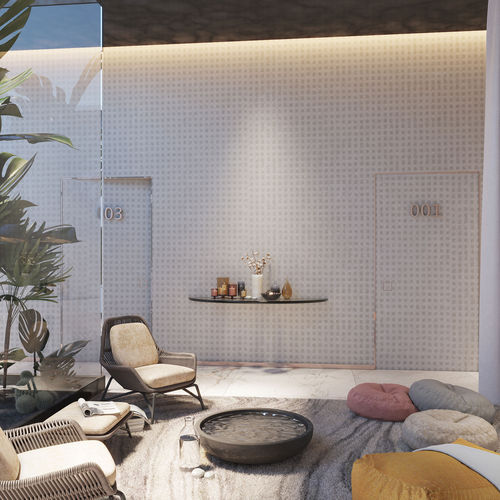 Carta da parati contemporanea - QUADRA - Tecnografica Italian Wallcoverings - in fibra di cellulosa / in tessuto non tessuto / in fibra di vetro