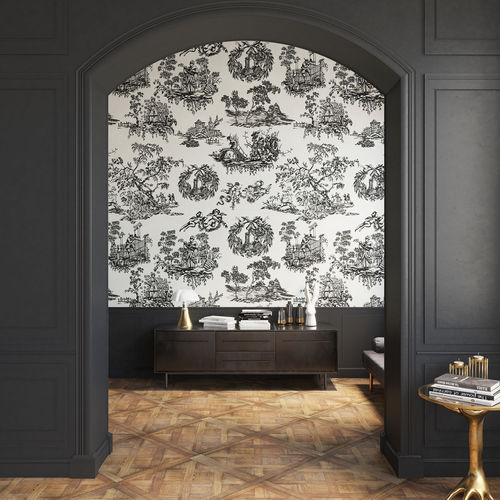 Carta da parati classica - INDIENNERIE - Tecnografica Italian Wallcoverings - in fibra di cellulosa / in tessuto non tessuto / in fibra di vetro