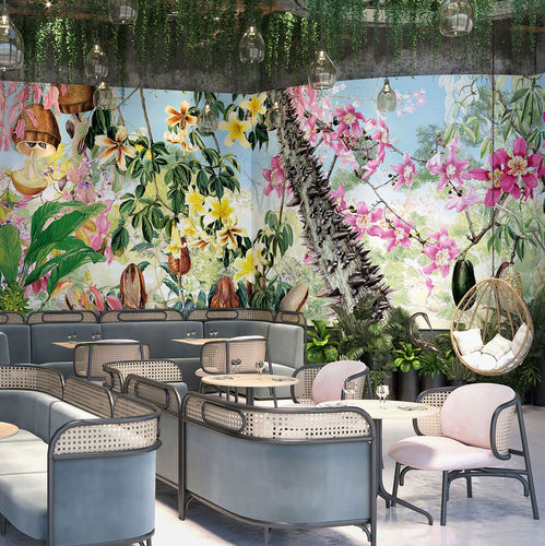Carta da parati contemporanea - PARADISO 21 - Tecnografica Italian Wallcoverings - in fibra di cellulosa / in tessuto non tessuto / in fibra di vetro